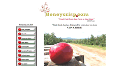 Desktop Screenshot of honeycrisp.com